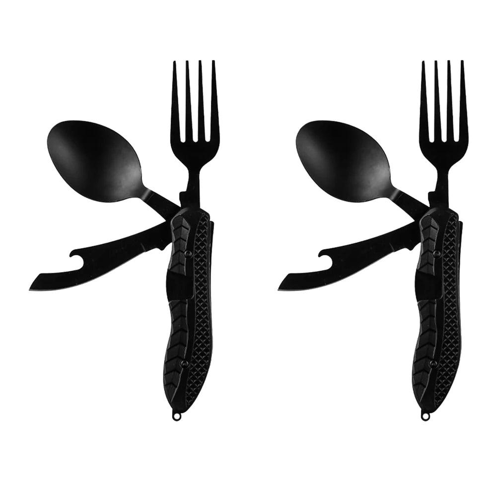 TakeFunGOGOGO Multi-Tool Stainless Steel Cutlery Set TakeFunGOGOGO 