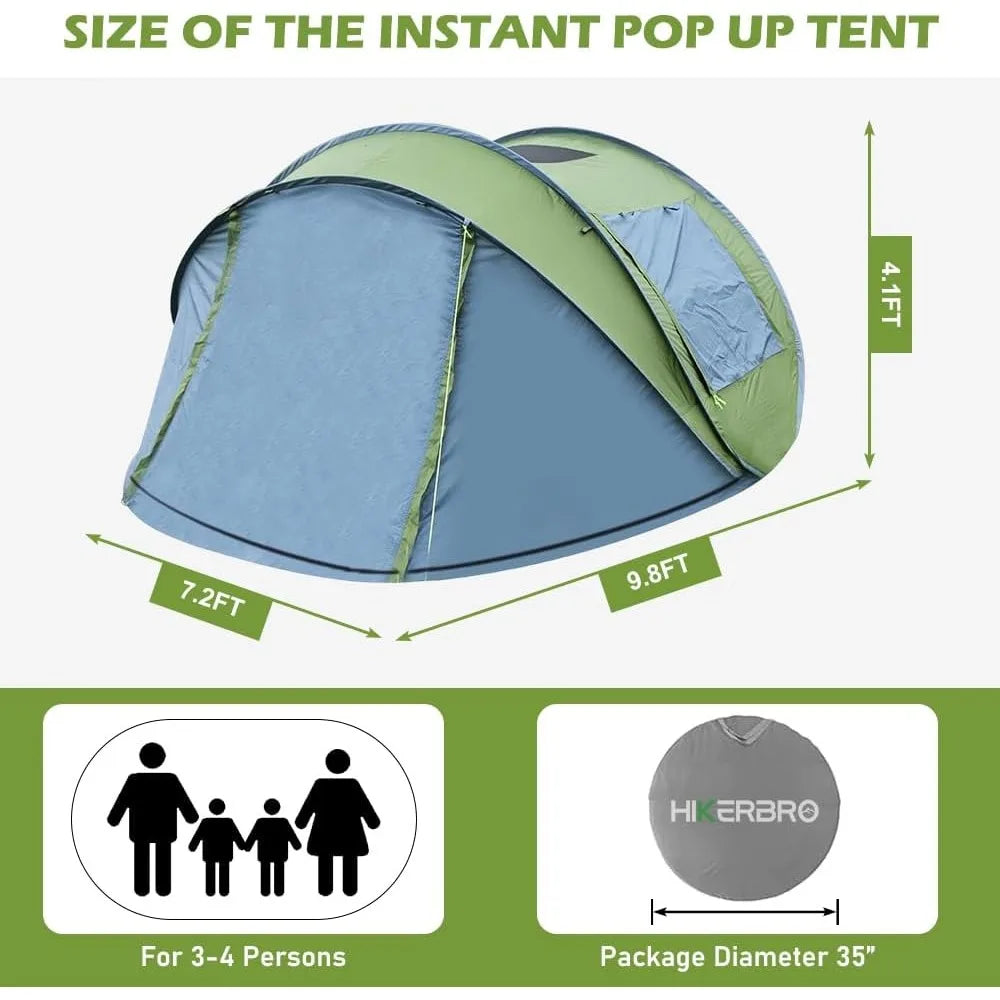 Pop Up Tent - 4 Person