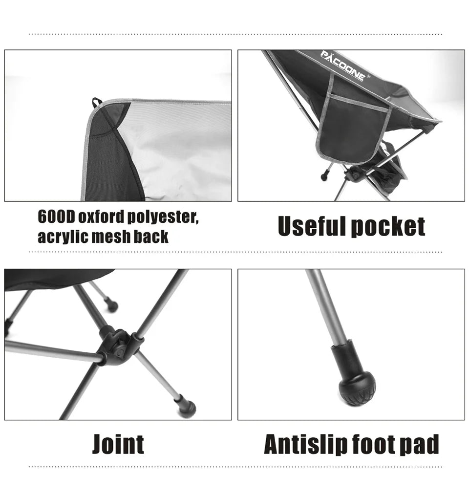 Ultralight Aluminum Folding Chair