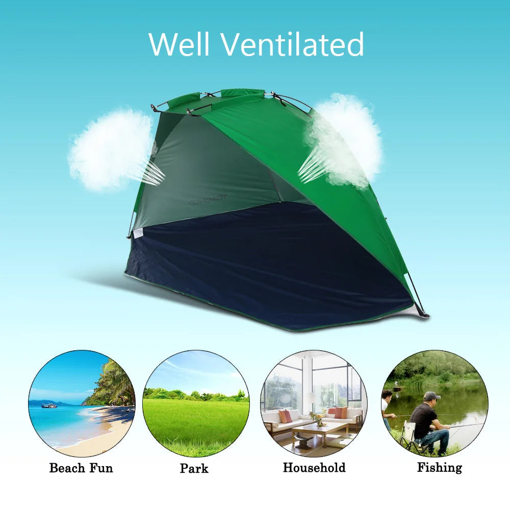 Ultralight UV-Protective Beach Tent