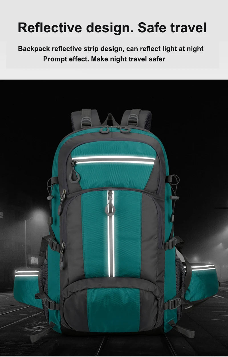 50L Waterproof Mountaineering Backpack