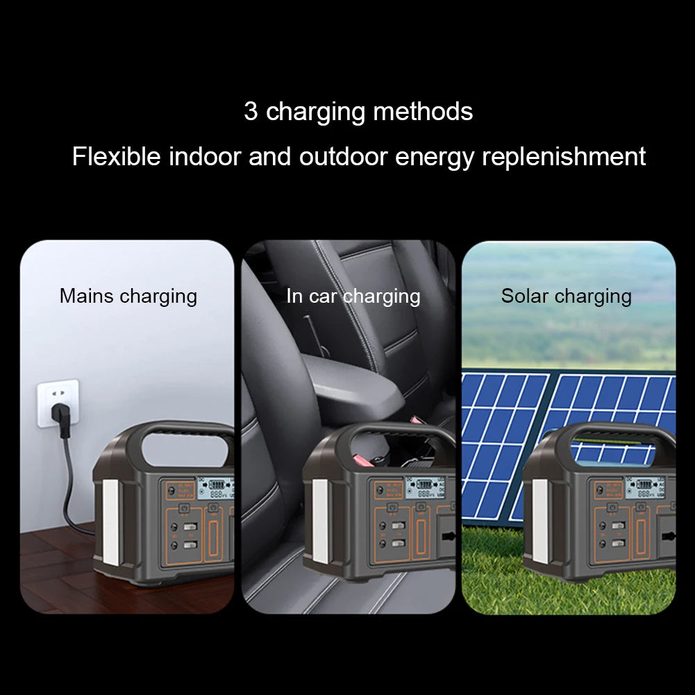 100W Portable Solar Power Station