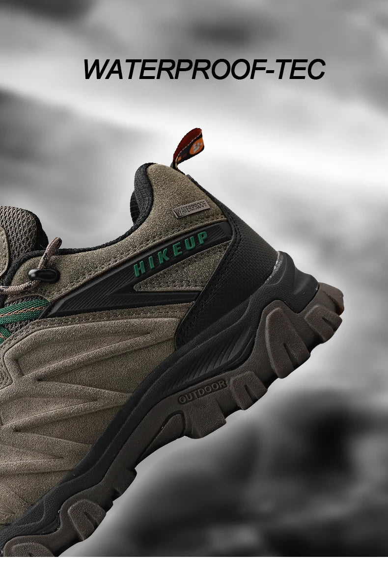 Durable Leather Hiking Shoes