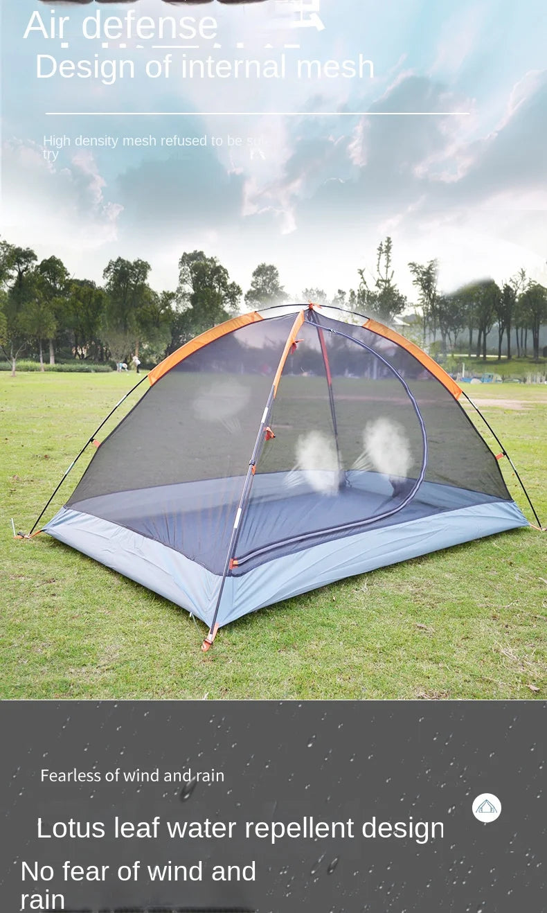 Portable Double-Decker Camping Tent