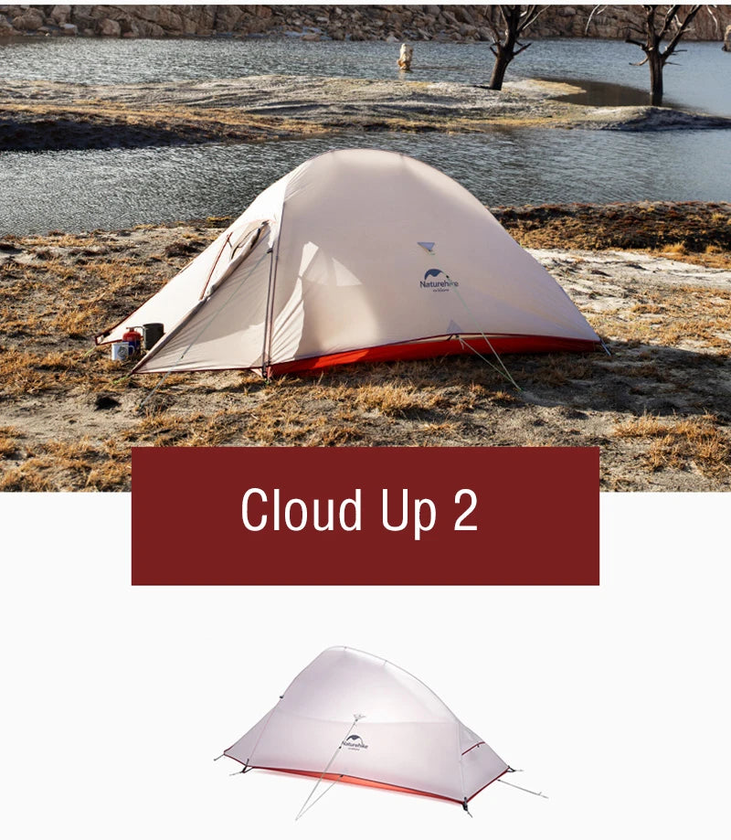 Ultralight 2-Person Camping Tent