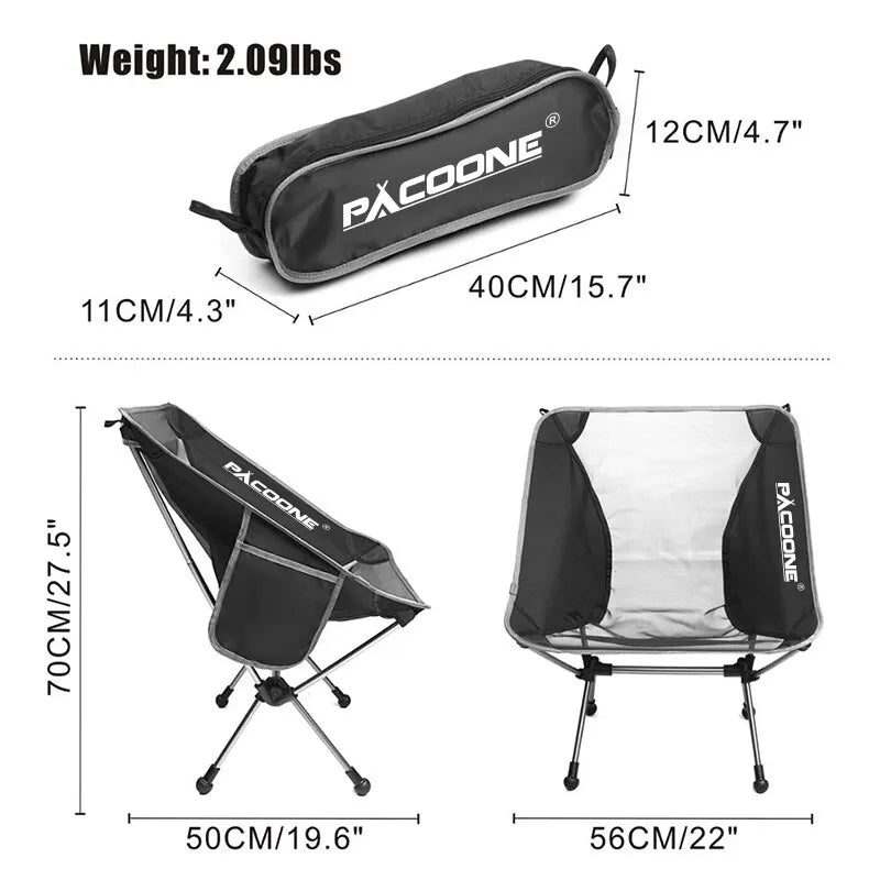 Ultralight Aluminum Folding Chair