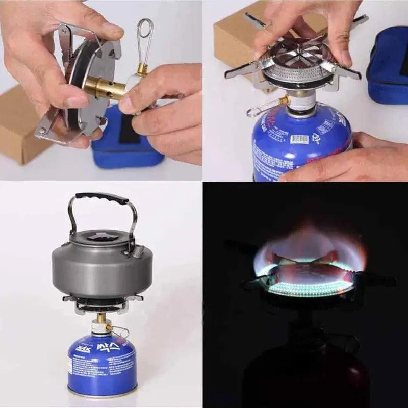 TakeFunGOGOGO Portable Windproof Gas Stove TakeFunGOGOGO 