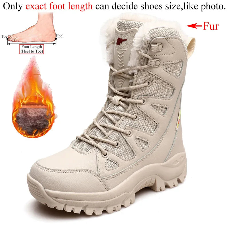 Winter Women's High-Top Hiking Boots