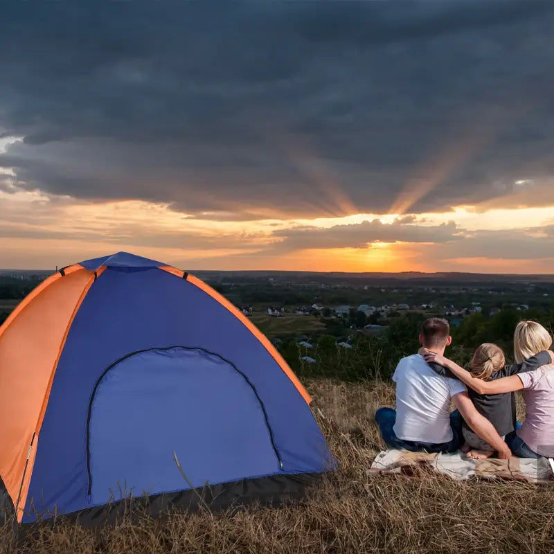 All-Weather Tent - Blue Orange - 帐篷