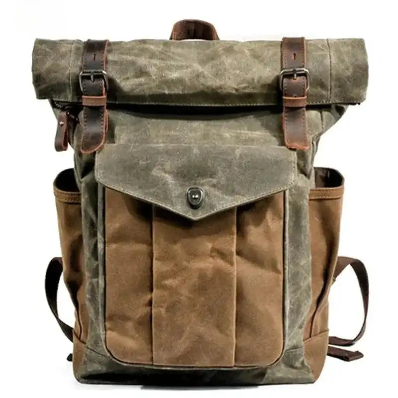 Backpack crafted with Crazy Horse Leather - 背包