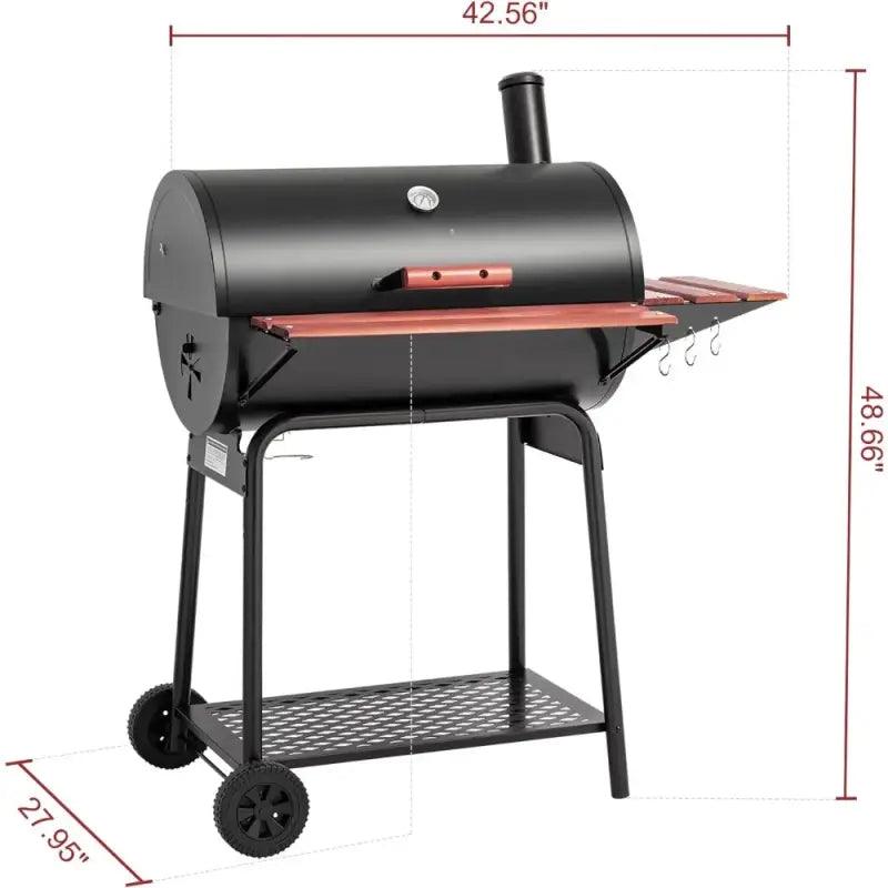 TakeFunGOGOGO CC1830V 30-Barrel Charcoal Grill TFgogogo 