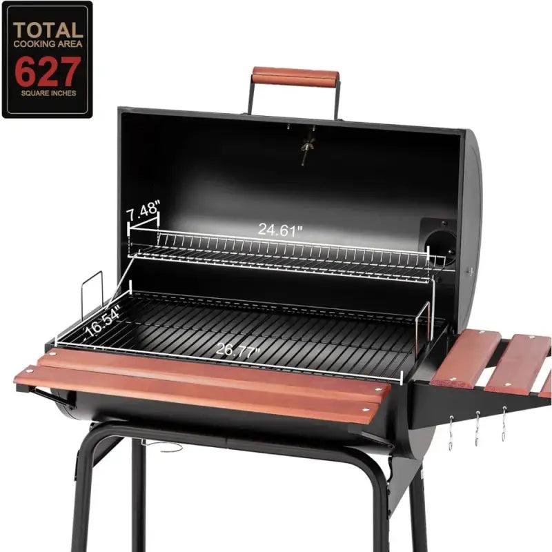 TakeFunGOGOGO CC1830V 30-Barrel Charcoal Grill TFgogogo 