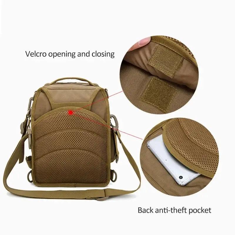 TakeFunGOGOGO Military-Inspired Climbing Chest Bag TFgogogo backpack backpack brands backpack for men backpack for women backpack wallet backpacker backpacking hiking backpack jansport backpack travel backpack