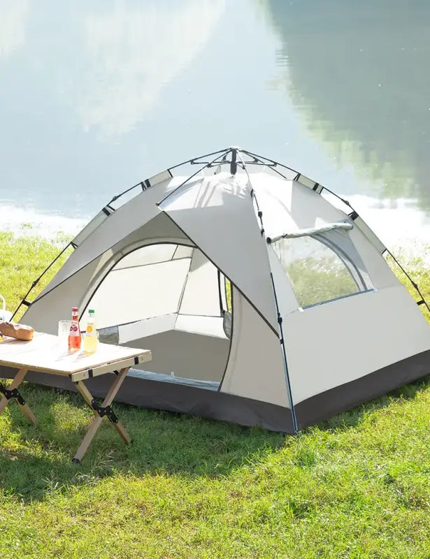 Full-Auto 3-4 Person Camping Tent - 帐篷