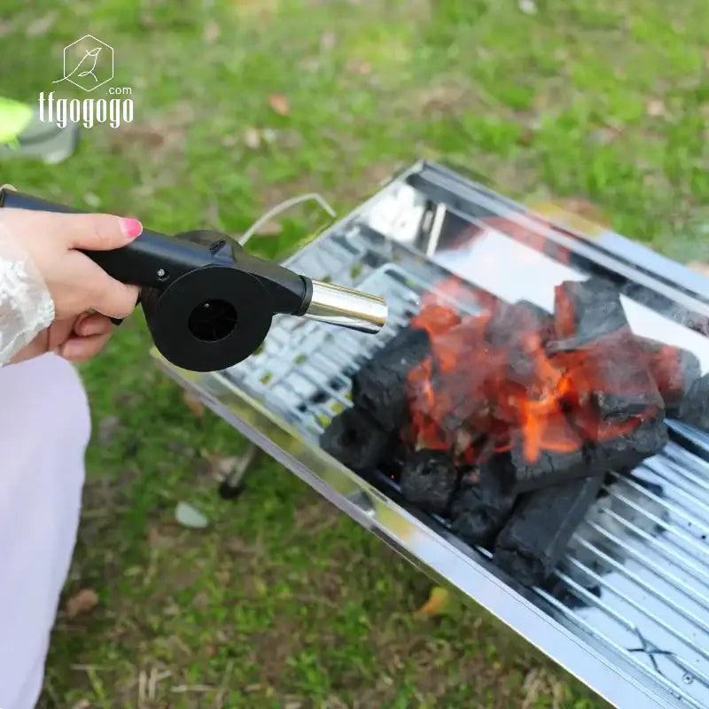 TakeFunGOGOGO Hand-cranked Air Blower for BBQs TFgogogo 