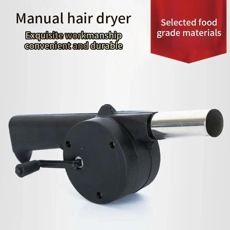 TakeFunGOGOGO Hand-cranked Air Blower for BBQs TFgogogo 