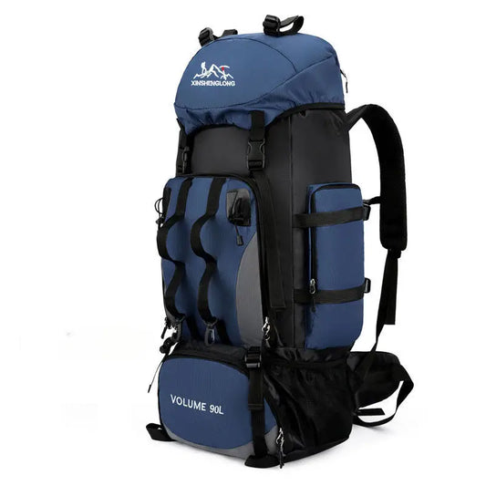 Large Capacity Waterproof Hiking Backpack - 背包