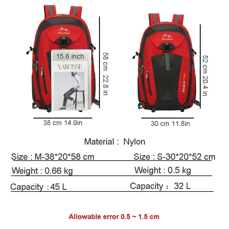 TakeFunGOGOGO Nylon Waterproof Casual Backpack TakeFunGOGOGO 