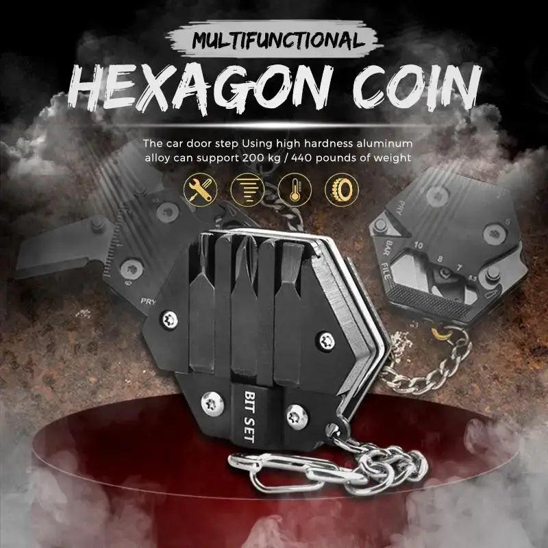 TakeFunGOGOGO Hexagon Coin Tool TFgogogo 