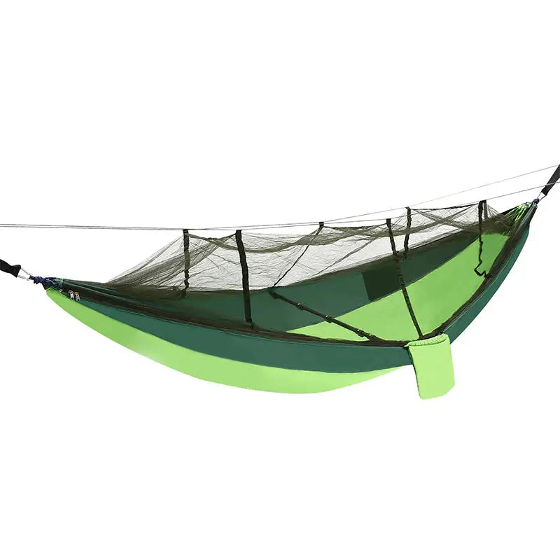 Outdoor Hammock with Mosquito Net - Green - 吊床