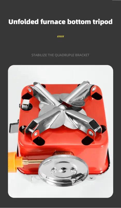 TakeFunGOGOGO Outdoor Mini Square Folding Gas Stove TakeFunGOGOGO 