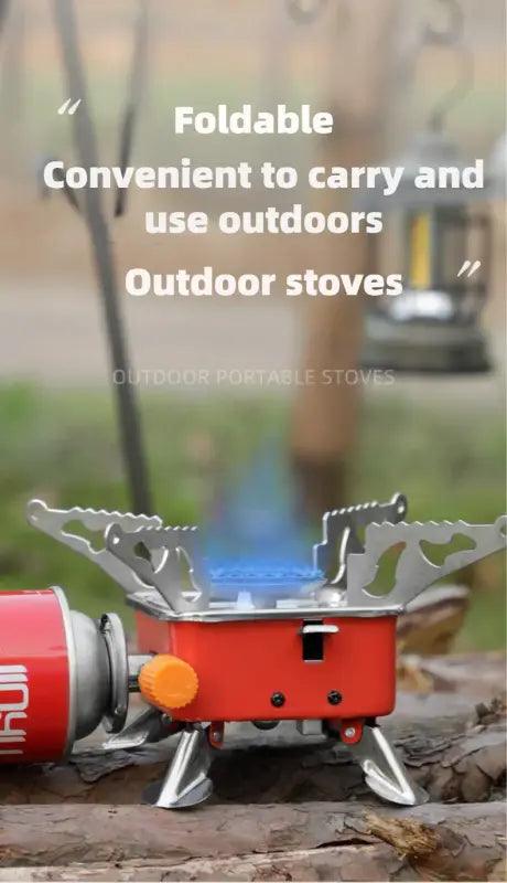 TakeFunGOGOGO Outdoor Mini Square Folding Gas Stove TakeFunGOGOGO 