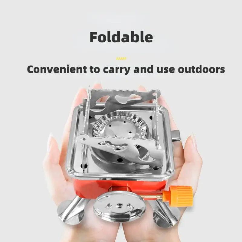 TakeFunGOGOGO Outdoor Mini Square Folding Gas Stove TakeFunGOGOGO 