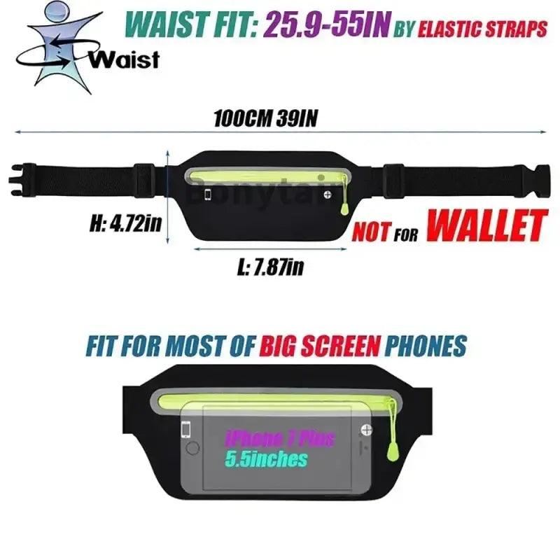 TakeFunGOGOGO Outdoor Running Fitness Waist Bag TakeFunGOGOGO 