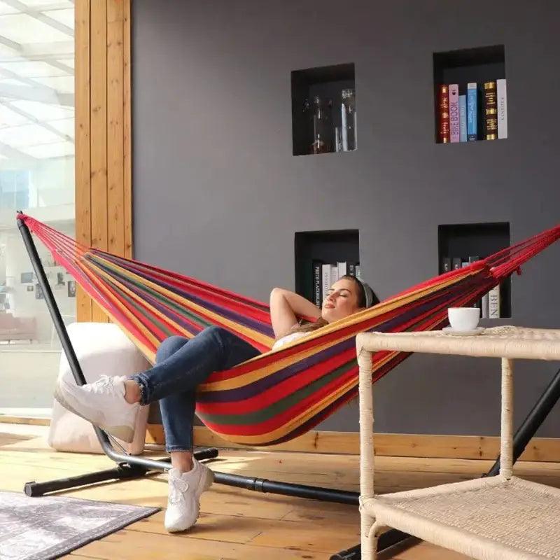 TakeFunGOGOGO Durable Thickened Canvas Hammock TFgogogo 