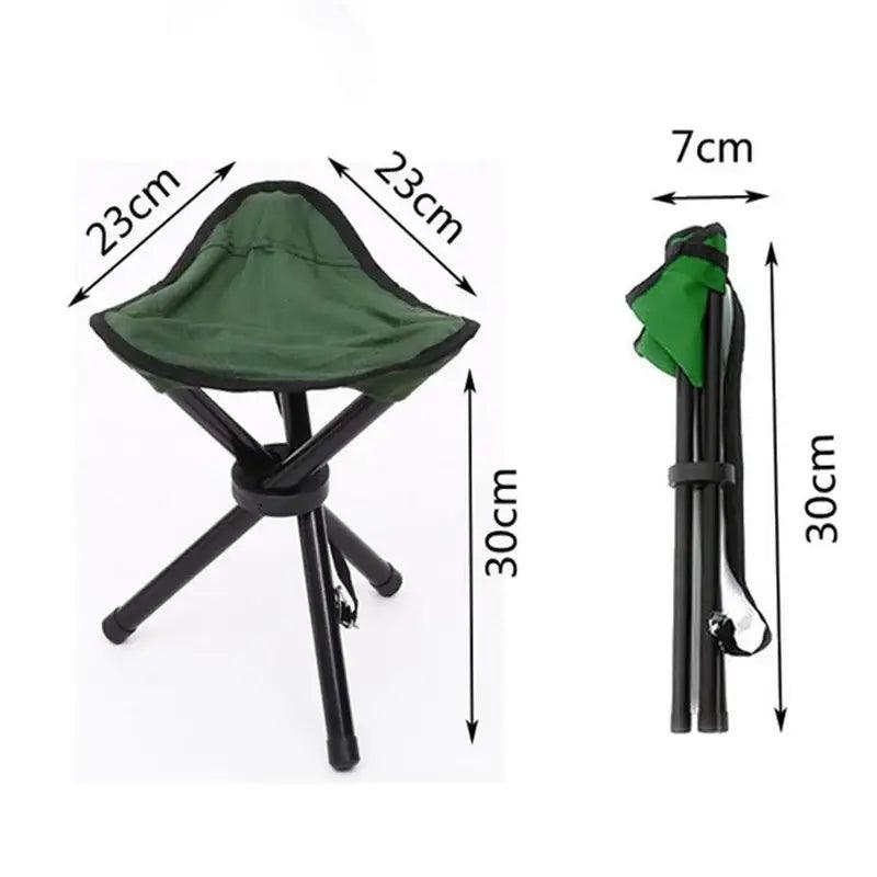 TakeFunGOGOGO Foldable Outdoor Triangle Stool TakeFunGOGOGO 