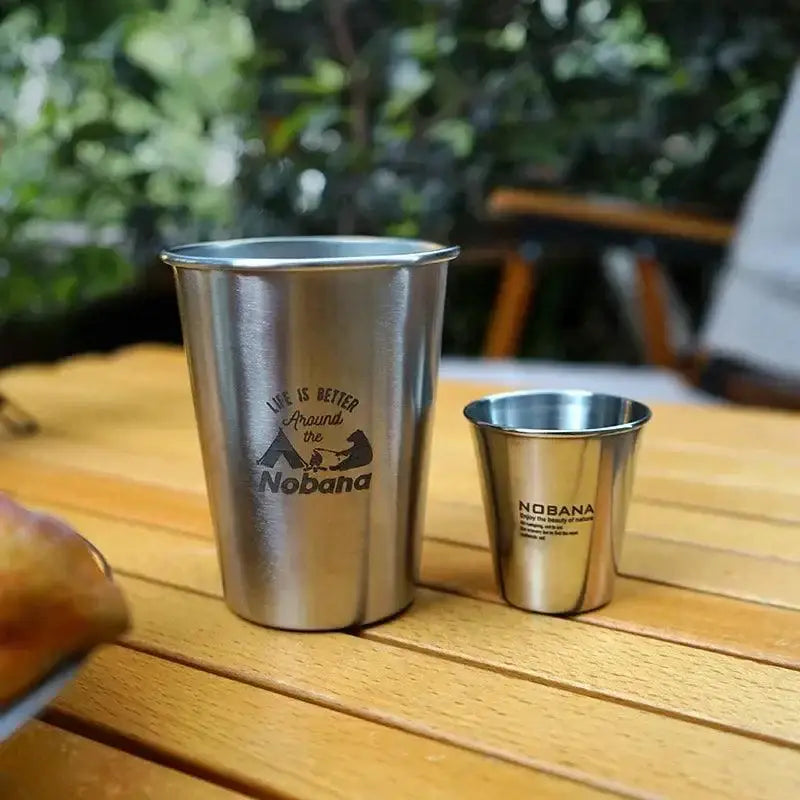 TakeFunGOGOGO Portable Stainless Steel Cup Set TakeFunGOGOGO 