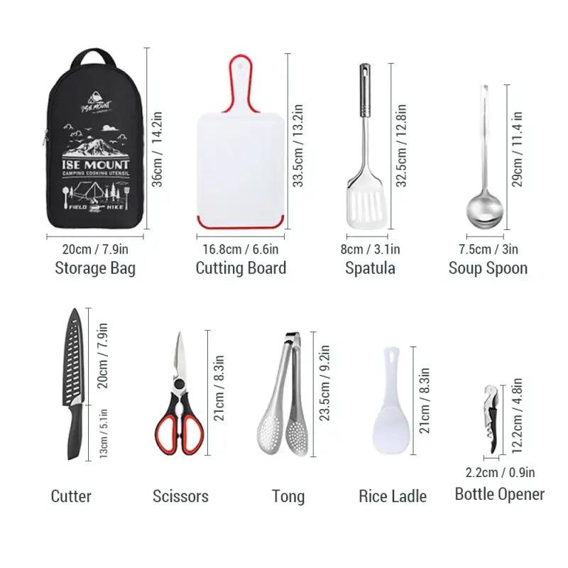 TakeFunGOGOGO Portable Travel Utensils Set TakeFunGOGOGO 