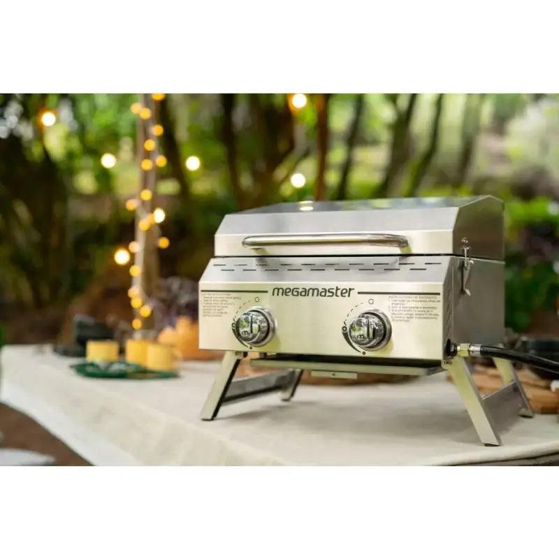 TakeFunGOGOGO Stainless Steel 2-Burner BBQ Grill TFgogogo 