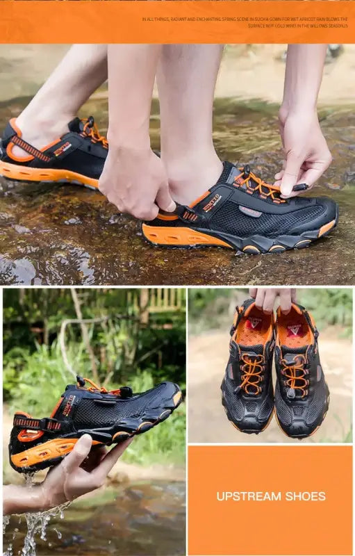 Quick-Drying Summer Hiking Shoes - 户外鞋