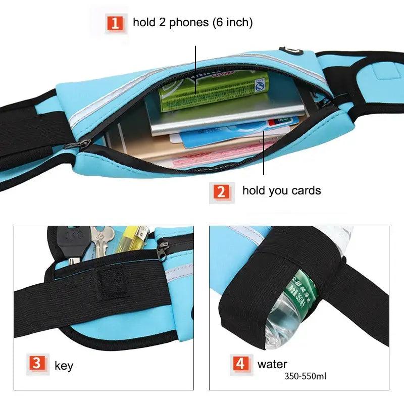 TakeFunGOGOGO The Versatile Running Bag TFgogogo running running bag running bag belt running bag for phone running bag for women running bag with water bottle holder running bags for men running man small running bag sprints running bag