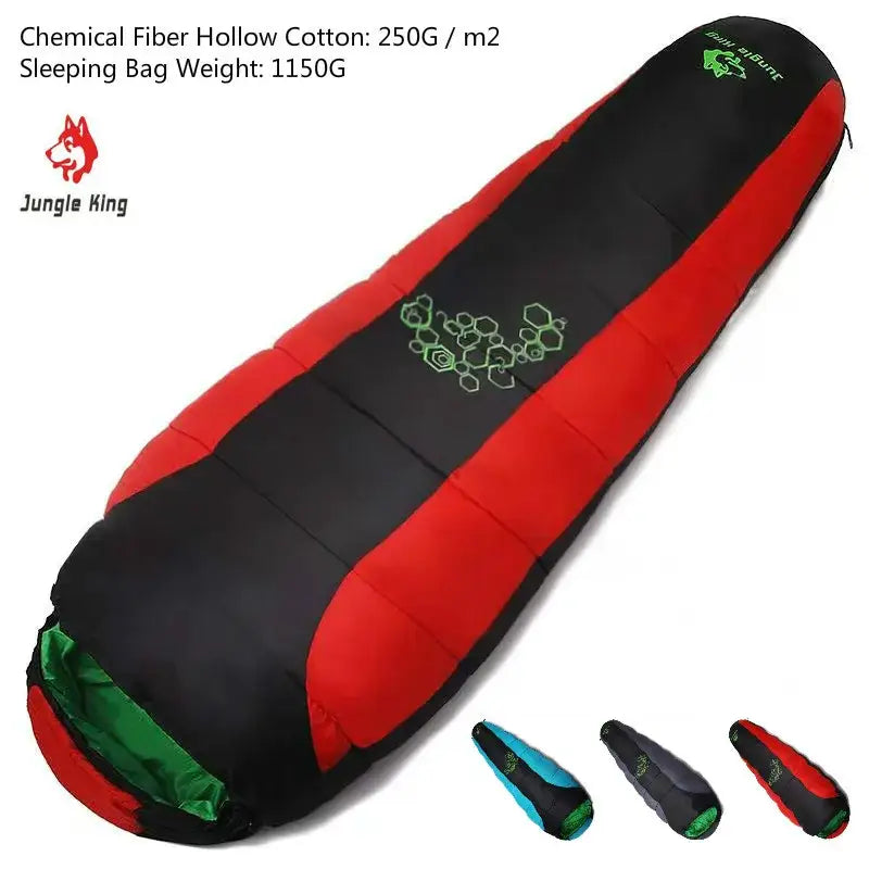 Spring Summer Four-Hole Cotton Mummy Sleeping Bag - 睡袋