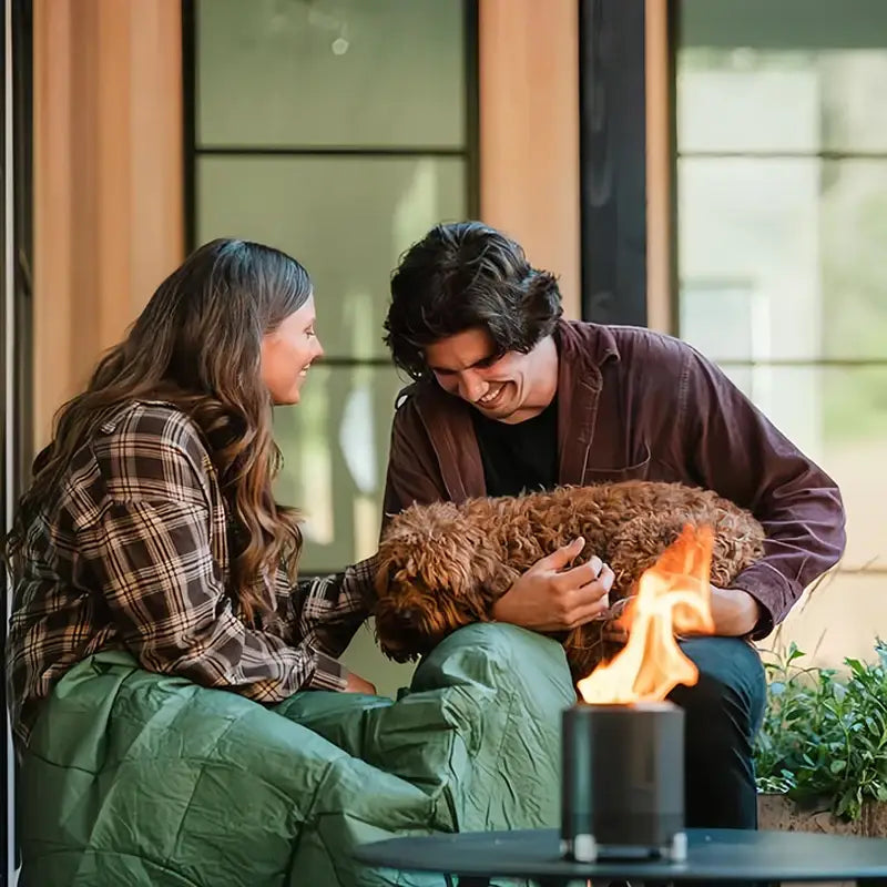 Tabletop Fire Pit with Stand