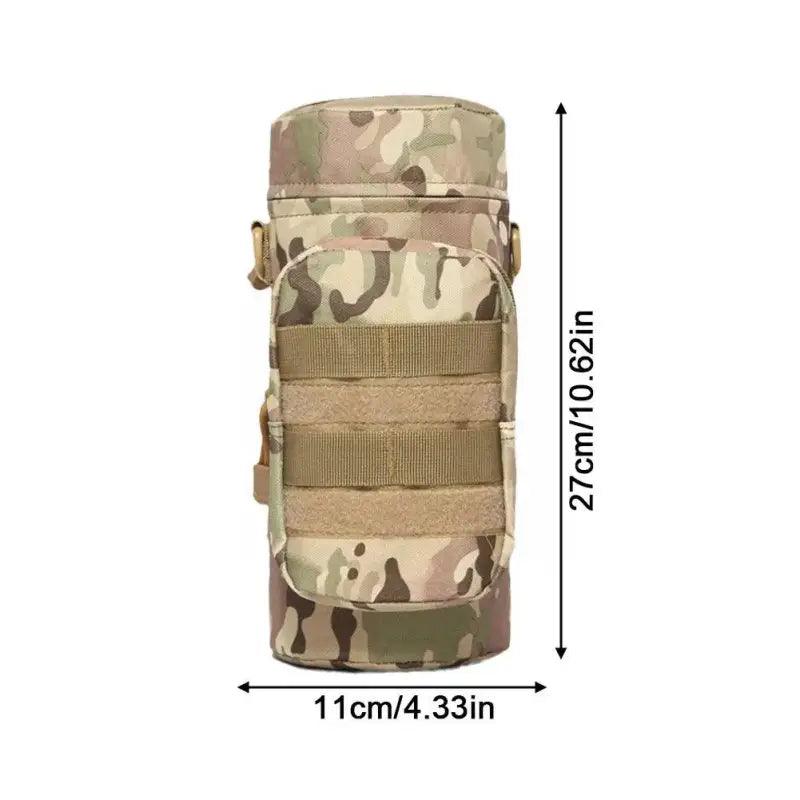 TakeFunGOGOGO Camo Tactical Water Bottle Holder TFgogogo 