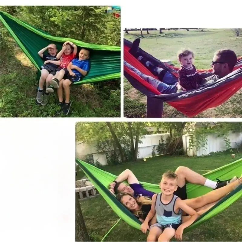 Thickened and Widened 210T Nylon Hammock - 吊床