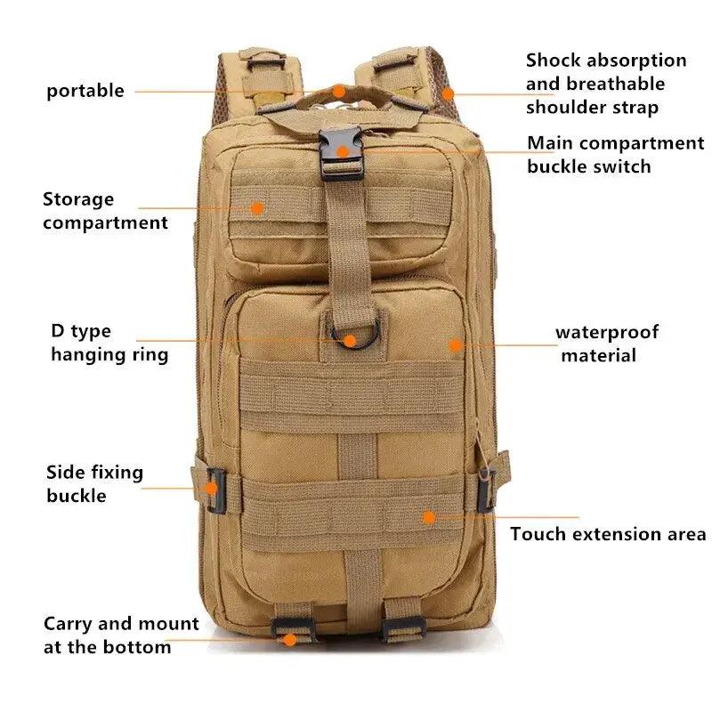 TakeFunGOGOGO Military-Grade 30L Trekking Backpack TFgogogo backpack backpack brands backpack exchange backpack for men backpack for women backpack wallet backpacker backpacking hiking backpack jansport backpack travel backpack