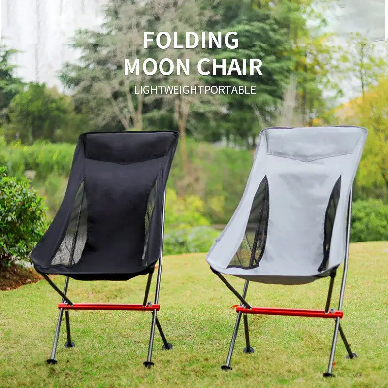 Ultra Light Aluminum Moon Chair - 折叠椅