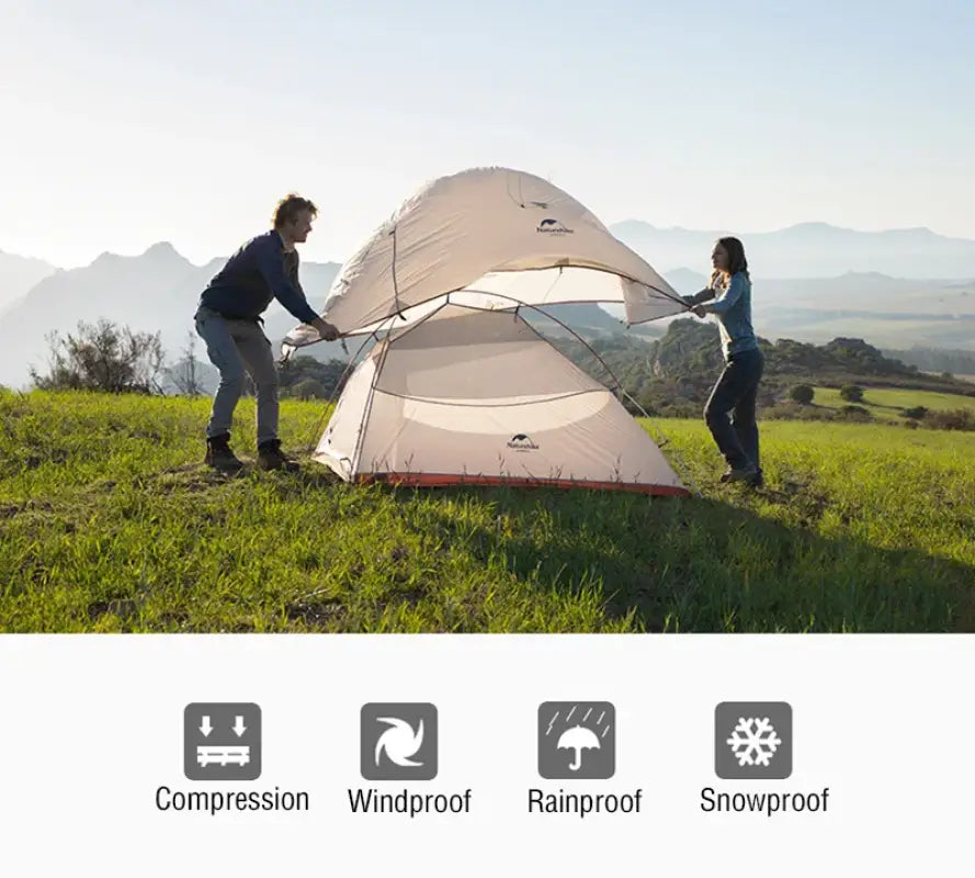 Ultralight 2-Person Camping Tent - 帐篷