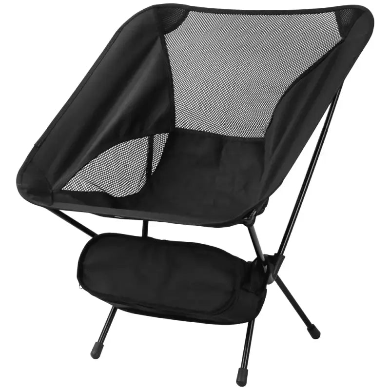 Ultralight Folding Chair - Black - 折叠椅