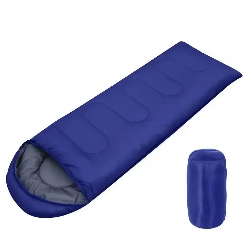 Ultralight Waterproof 4-Season Camping Sleeping Bag - Blue - 睡袋