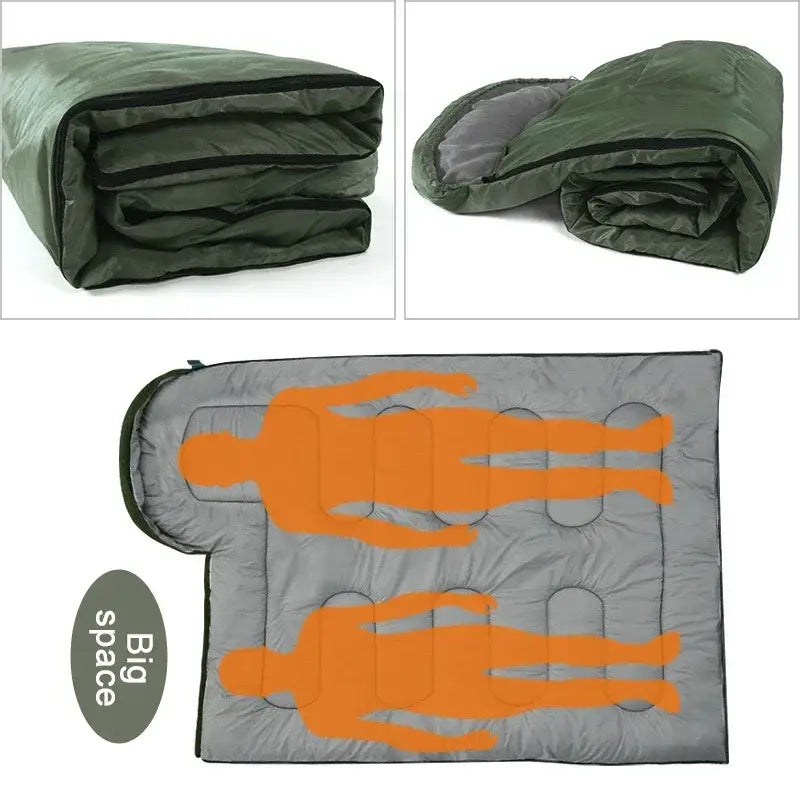 Ultralight Waterproof 4-Season Camping Sleeping Bag - 睡袋