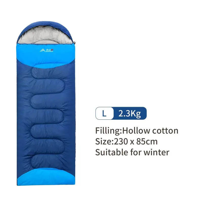 Ultralight Waterproof Winter Warm Envelope Sleeping Bag - 2.3kg NL - 睡袋