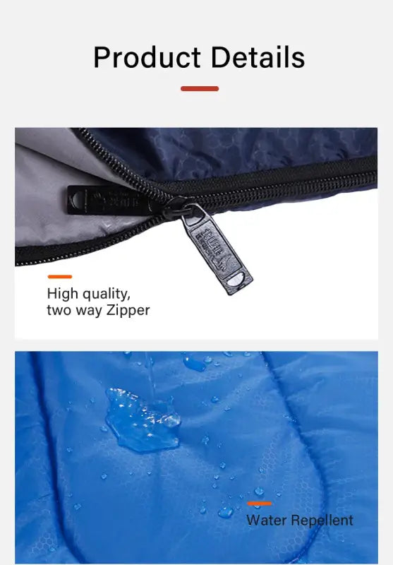 Ultralight Waterproof Winter Warm Envelope Sleeping Bag - 睡袋