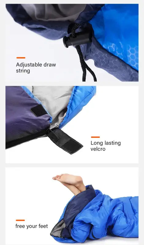 Ultralight Waterproof Winter Warm Envelope Sleeping Bag - 睡袋