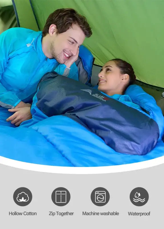 Ultralight Waterproof Winter Warm Envelope Sleeping Bag - 睡袋