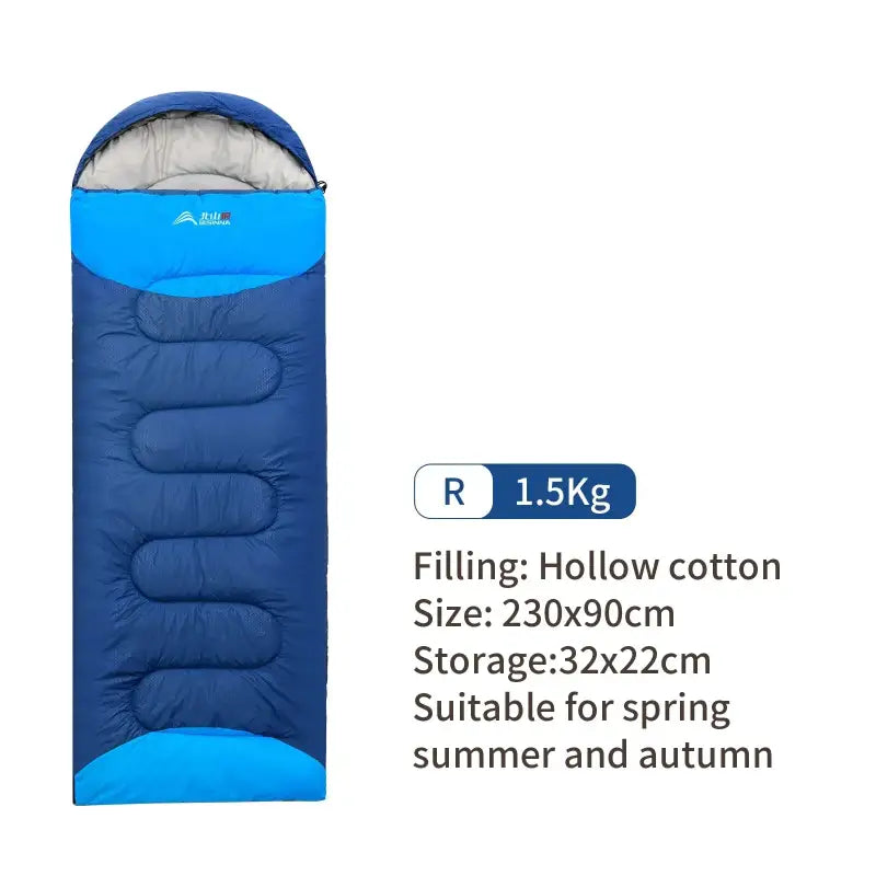 Ultralight Waterproof Winter Warm Envelope Sleeping Bag - Widen 1.5kg NR - 睡袋